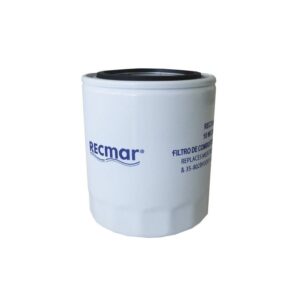 FILTRO GASOLINA 10 MICRAS LONGITUD 11CM FILTRO COMBUSTIBLE SEPARADOR DE AGUA RECMAR